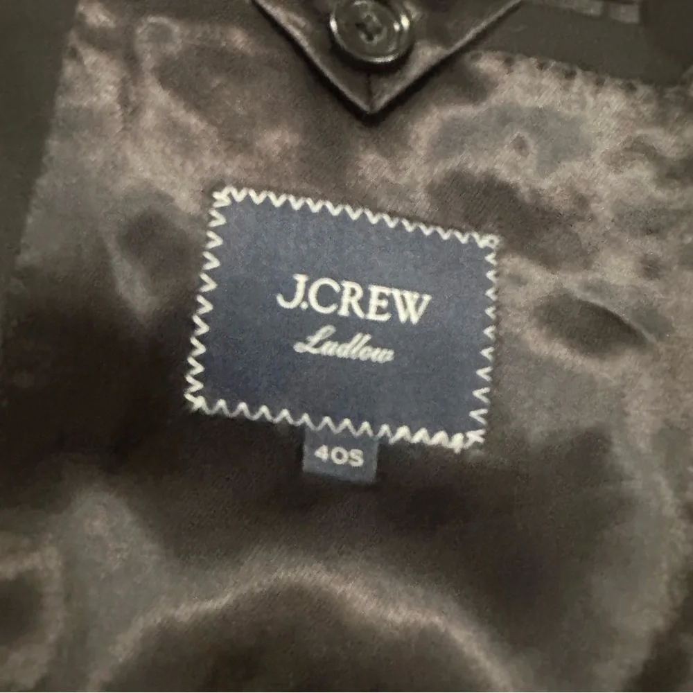 J crew ludlow slim suit jacket double vent wool
